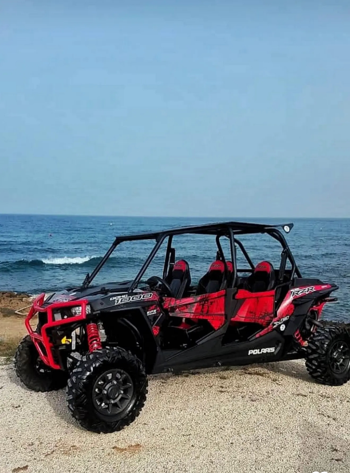 Polaris RZR 1000cc buggy rental in Protaras and Ayia Napa – The Brothers Takos